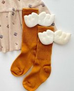 جوراب ساق بلند بال فرشته 🧚‍♀️🧚‍♀️🧚‍♀️ - Image 2