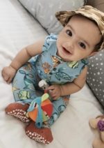 سرهمی بدون آستین برند next طرح حیوانات دریایی کد s23 - Image 7