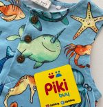 سرهمی بدون آستین برند next طرح حیوانات دریایی کد s23 - Image 2