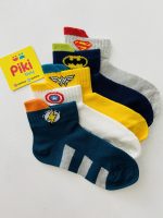 جوراب های پسرانه رنگی وارداتی - Image 2