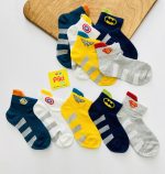 جوراب های پسرانه رنگی وارداتی