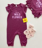 سرهمی های آستین کوتاه دخترانه برند ok!e dokie - Image 10