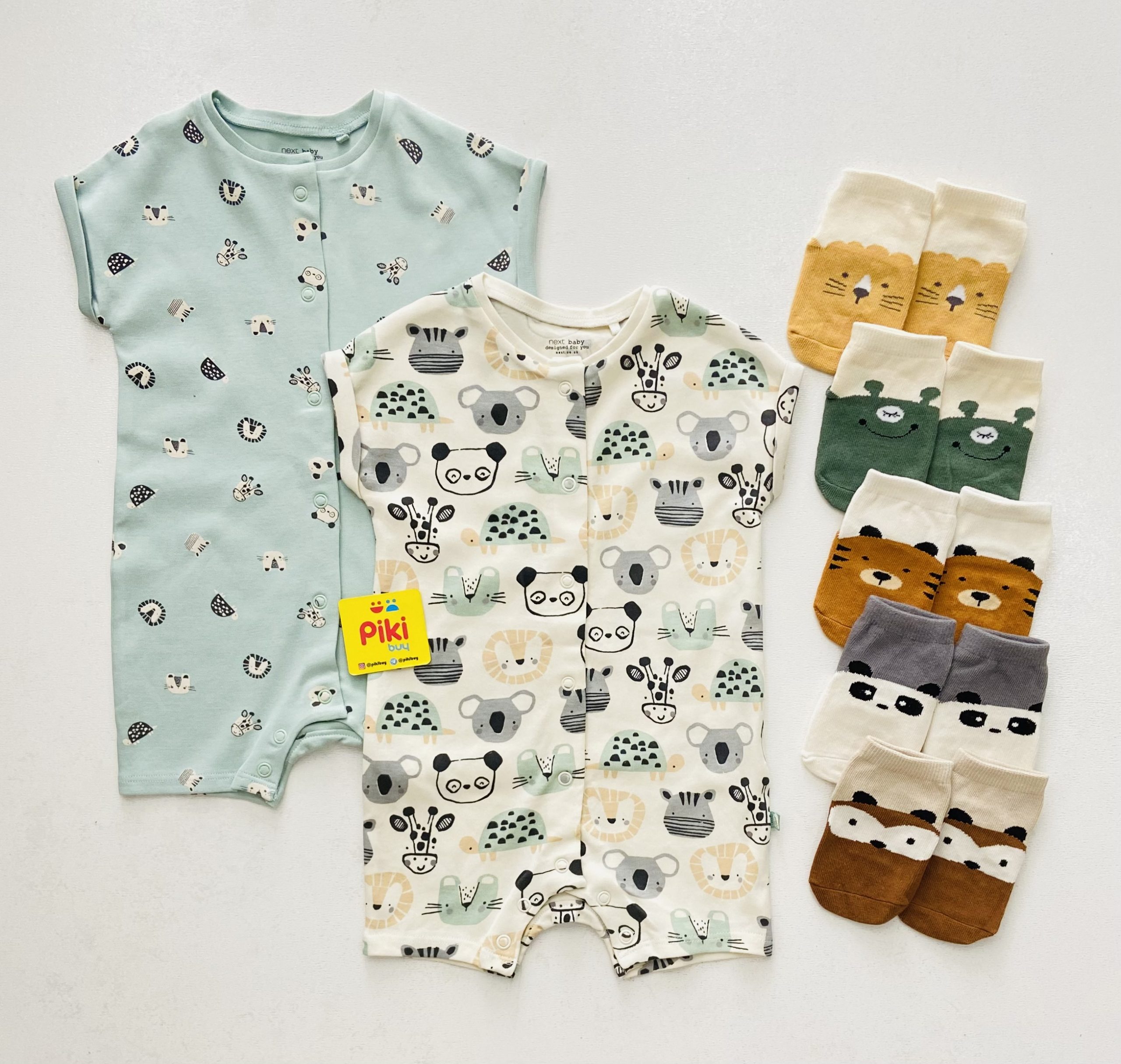 9152017D-695F-4895-A089-113FF90CC420 رامپرز طرح حیوانات برند next - Image 1