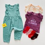 سرهمی های آستین کوتاه دخترانه برند ok!e dokie