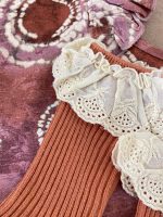 تیشرت دخترانه سرشانه چین دار اورجینال برند next - Image 5