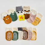 جوراب طرح حیوانات کف استپ دار وارداتی