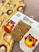 جوراب نوزادی طرح شیر ترکیه ای - Image 4