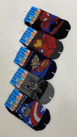 جوراب های پسرانه طرح ابرقهرمان ها