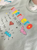 رامپرز پسرانه طرح superhero برند h&m کات لیبل - Image 2