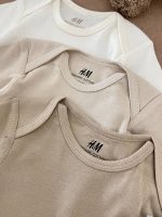 بادی بیسیک آستین کوتاه اورجینال H&M - Image 3