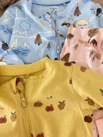 سرهمی اورجینال برند Lindex طرح سیب (2-3 سال) - Image 14