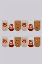 جوراب نوزادی طرح شیر ترکیه ای - Image 11