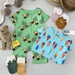 رامپرز برند Lindex پارت بستنی و طوطی