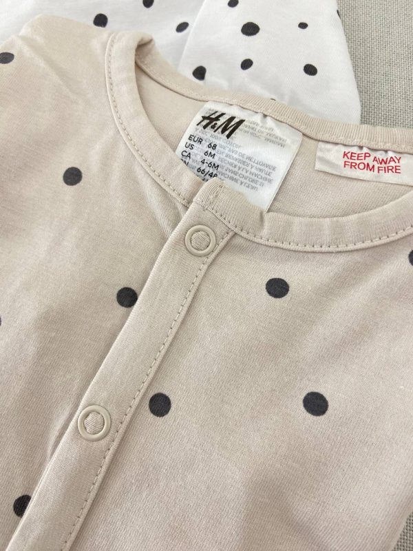 سرهمی اورجینال برند H&M تم خالدار - Image 6