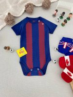 بادی ⚽فوتبالی تیم بارسا ⚽ آستین کوتاه اورجینال - Image 3