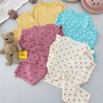 ست بلوز و شلوار کبریتی دخترانه برند juniors