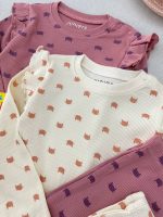 ست بلوز و شلوار کبریتی دخترانه برند juniors - Image 4