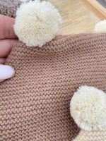 کلاه بافت پوم پوم بندی - Image 4