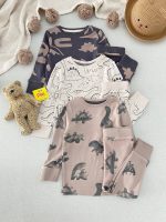 ست بلوز و شلوار طرح دایناسور اسپرت برند NEXT