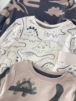 ست بلوز و شلوار طرح دایناسور اسپرت برند NEXT - Image 2