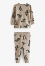 ست بلوز و شلوار طرح دایناسور اسپرت برند NEXT - Image 23