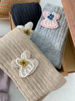 جوراب شلواری طرح بافت زنجیری - Image 3