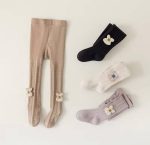 جوراب شلواری طرح بافت زنجیری - Image 9