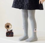 جوراب شلواری طرح بافت زنجیری - Image 10