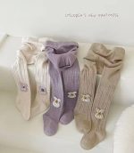 جوراب شلواری طرح بافت زنجیری - Image 25