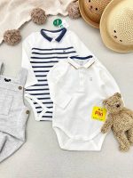 بادی آستین بلند جودون برند obaibi (0-1 ماه )