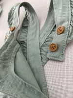 بیلر کتان دخترانه سرشانه چیندار برند topomini - Image 5