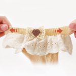 جوراب کبریتی مچی دانتل دار - Image 5