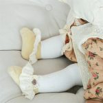 جوراب کبریتی مچی دانتل دار - Image 10