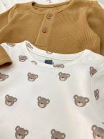 بادی آستین بلند پسرانه کبریتی و طرح دار برند C&A - Image 3