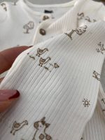 بادی آستین بلند پسرانه کبریتی و طرح دار برند C&A - Image 12