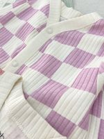 سرهمی کبریتی چهارخونه برند TU - Image 6