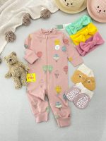 سرهمی اورجینال برند Lindex سایز 0-1 ماه (بیمارستانی) - Image 2