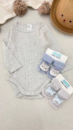 بادی سوزنی آستین بلند برند TU - Image 5