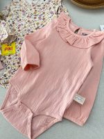 بادی مجلسی آستین بلند دخترانه برند H&M و Socute - Image 8