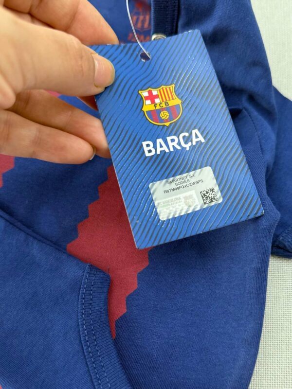 بادی ⚽فوتبالی تیم بارسا ⚽ آستین کوتاه اورجینال - Image 9