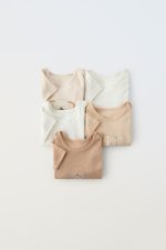 بادی آستین کوتاه اورجینال ZARA - Image 12