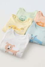 بادی آستین کوتاه اورجینال ZARA - Image 22