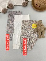 شلوار کمر پهن برند H&m دخترانه - Image 2