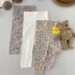 شلوار کمر پهن برند H&m دخترانه