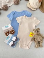 بادی بیسیک آستین کوتاه برند LC Waikiki نوزادی تااا یکسال - Image 6