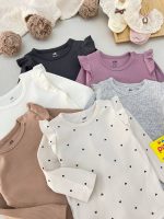 بادی آستین بلند کبریتی مجلسی چیندار برند H&M - Image 14