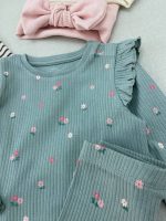 ست بلوز و شلوار کبریتی دخترانه برند M&S - Image 11