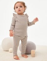 ست بلوز و شلوار کبریتی دخترانه برند M&S - Image 16