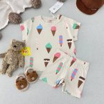 ست تی شرت و شلوارک برند lindex