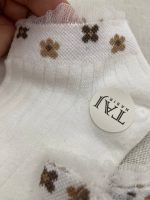 ست جوراب مادر و کودک کبریتی گل گلی - Image 5